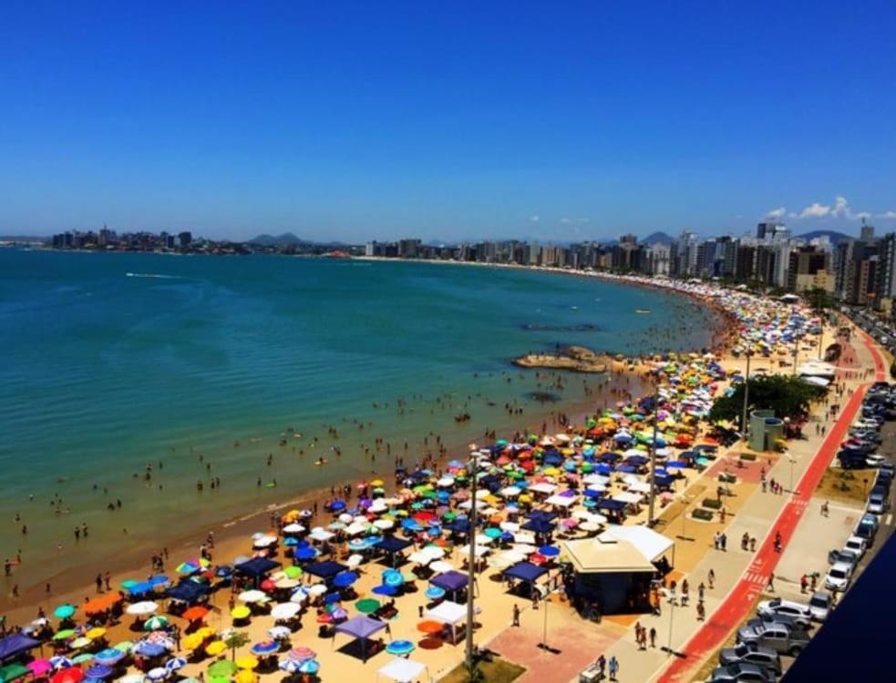Apt encantador praia do Morro 20 metros da praia. Guarapari Exterior foto